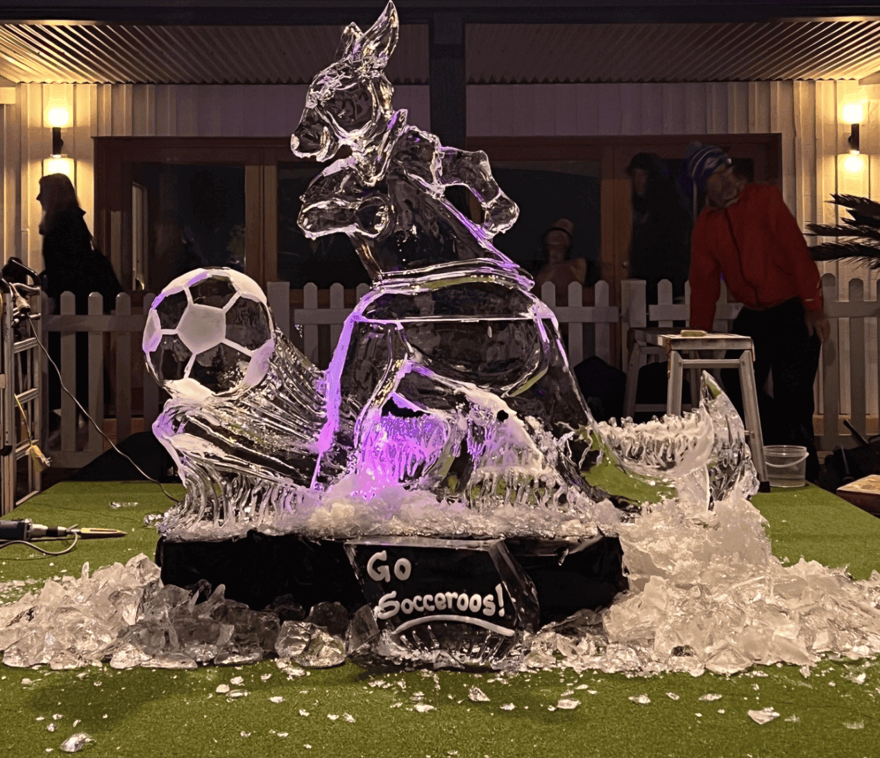 Promo Text and Image Top Background