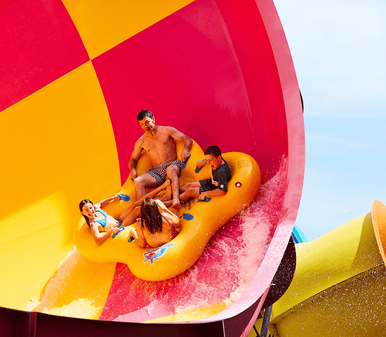 Promo Text and Image Bottom Background