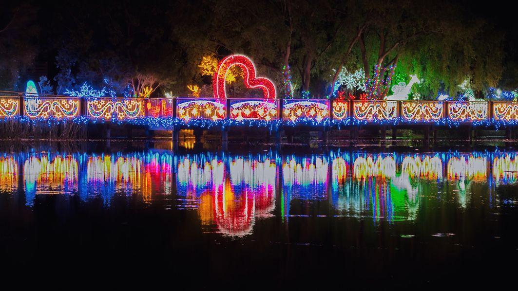 Heart boardwalk