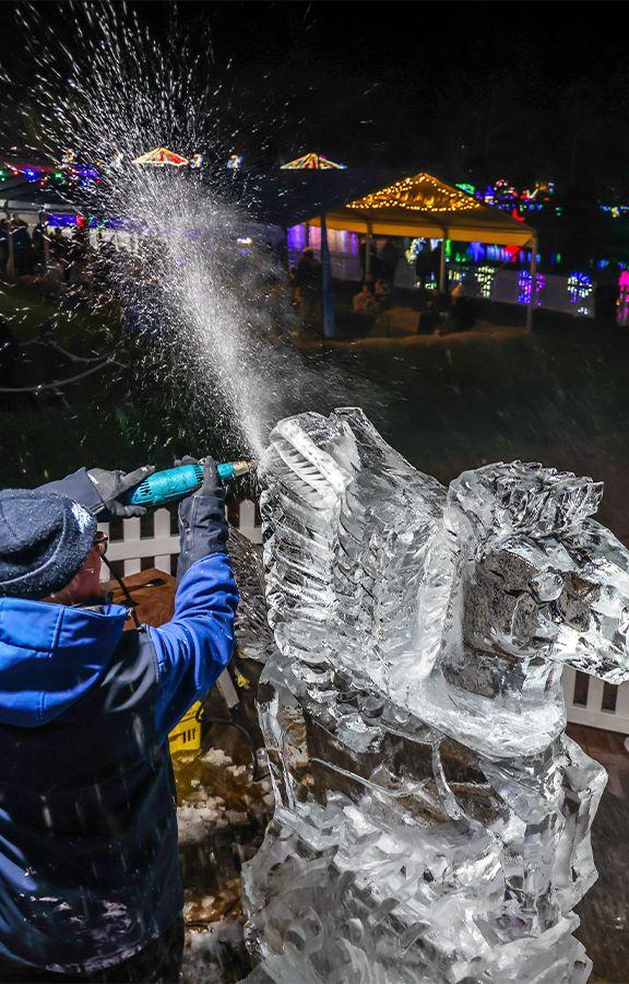 Ice Carving